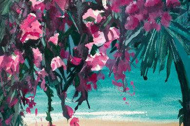 Bougainvillea by the Sea