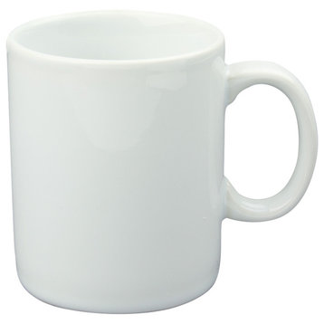 Classic Mugs, White, Set of 4