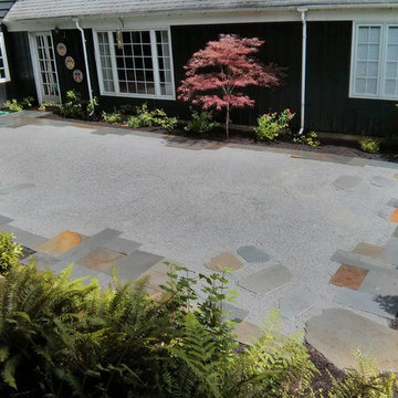 Dimensional Flagstone Paths and Patios