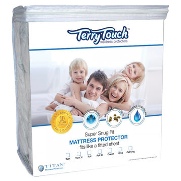 Terry Touch Mattress Protecter, Queen