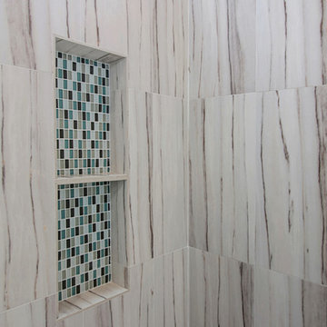 For the love of Turquoise Master bathroom remodel