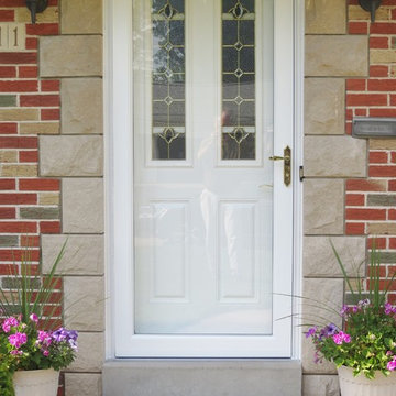 New Front Entry Door With New Storm Door