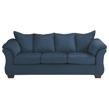 Signature Design by Ashley Darcy Full Sleeper Sofa in Blue