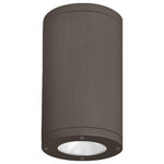 W.A.C. Lighting - W.A.C. Lighting Tube Architectural LED Flush Mount DS-CD06-S40-BZ - LED Flush Mount from Tube Architectural collection in Bronze finish. Number of Bulbs 1. Max Wattage 37.00 . No bulbs included. Precise engineering using the latest energy efficient LED technology with a built-in reflector for superior optics, An appealing cylindrical profile perfect for accent and wall wash lighting. No UL Availability at this time.