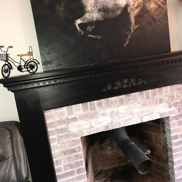 Fireplace Whitewash