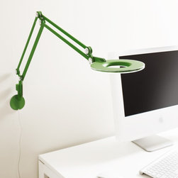 Link Wall Mount Lamp in Green - Wall Lighting