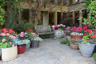Tuscan patio photo in Dallas