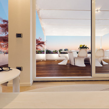 UN ATTICO IN STILE LOFT IN MILANO