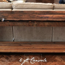 Reclaimed Wood Console/Hall/Sideboard/Sofa Tables - Products