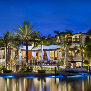 Contemporary outdoor lighting
