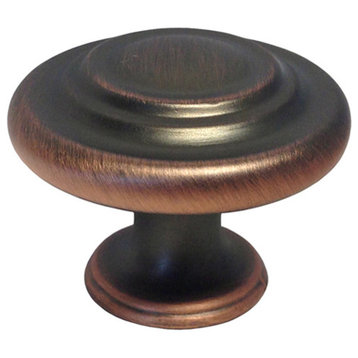 Kitchen Cabinet Round Ring Knob 1-1/4" 32MM, Oil Rubbed Bronze