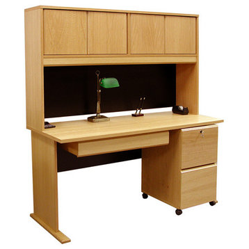 60" Desk Group With Drawer