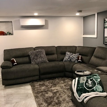 Queens, NY Colonial House - Ductless Mini Split Air Conditioning and Heating