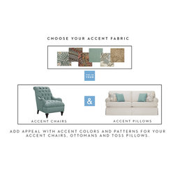 Customizable Accent Fabric - Living Room Furniture