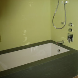 Corian Tub Surround and Tub Deck using Verde and Lime Ice - Products