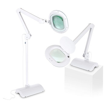 Brightech LightView Pro 2 in 1 XL Magnifying Floor Lamp - Very Bright LED Light,