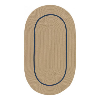 Colonial Mills Rug Lifestyle Accent Border Cuban Sand Oval, 12x15 ...