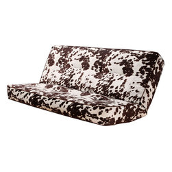 5000 Series Futon Mattress with premium Cover in Udder Madness - Futon Mattresses