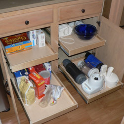 Base Cabinets and Other Creative Solutions - Kitchen Drawer Organizers