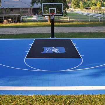 Jeffery S's Pro Dunk Diamond Basketball System on a 51x32 in Bossier City, LA