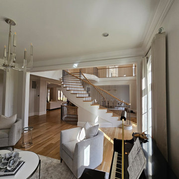 Project #116 | Elegant Curved Staircase
