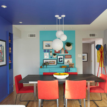 Bold Blue Dining Room Update