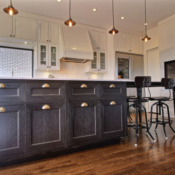 Reinvented traditional kitchen
