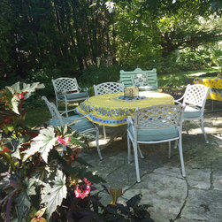 Outdoor dining - Tablecloths