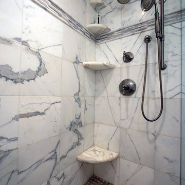 Calacatta Marble shower