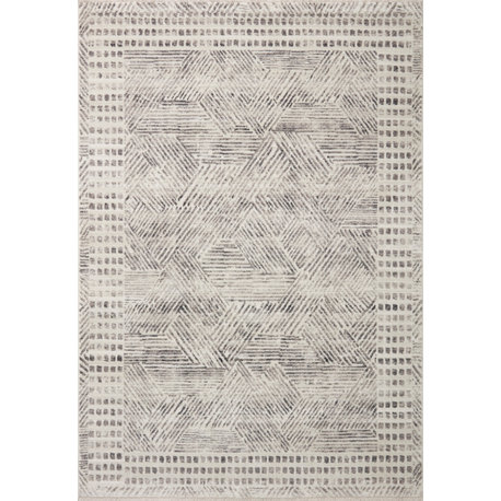 Ed Ellen Degeneres Crafted By Loloi Melrose Ivory / Grey 7'-10" x 10' Area Rug