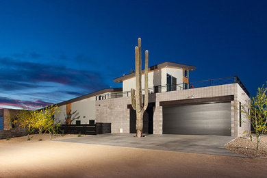 Modern exterior home idea in Phoenix