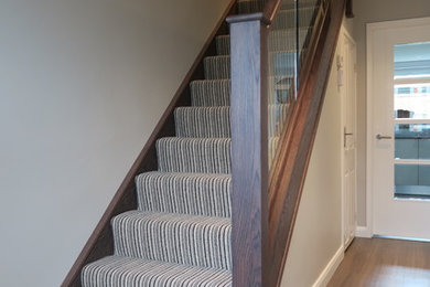 Inspiration for a contemporary staircase in Cheshire.