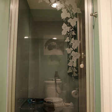 Etched Shower Door Samples