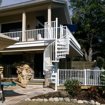 Wideberg 5' Aluminum Spiral Stairs-Sarasota