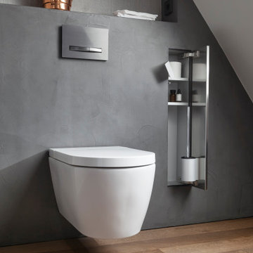 Zubehörteile WC wandbündig eingelassen
