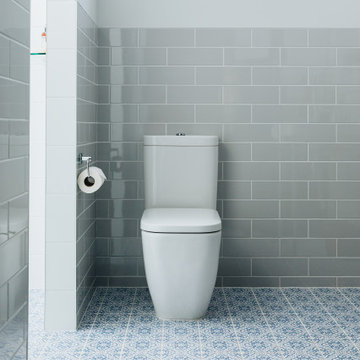 Eastbourne Blue Bathroom