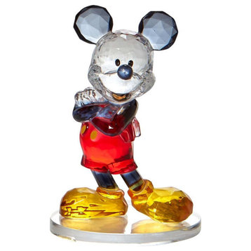 Figurine Mickey Acrylic Facet Collection Plastic Disney Mouse Crystal Nd6009037