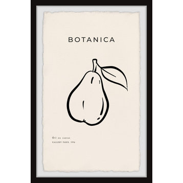 "Botanica Pears" Framed Painting Print, 12x18