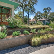 Greenhills Front Yard Retaining Walls