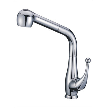 Dawn Single-Lever Pull-Out Spray Kitchen Faucet, Chrome