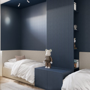75 Wall Paneling Childrens' Room Ideas You'll Love - April, 2022 | Houzz
