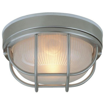 Craftmade Lighting Z395-SS Large Round Cast Ceiling Mount