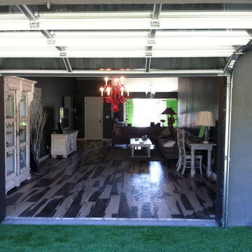 Garage Door For A Back Door