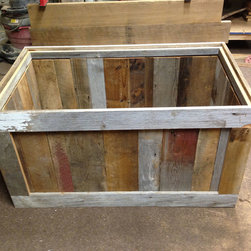 Patchwork Coffee Table/Chest - Accent Chests And Cabinets