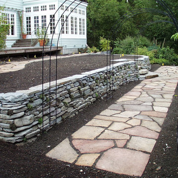 Dry Stone Wall and Path