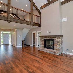 Large Rustic Home - Beech Toffee 1850 - Hardwood Flooring