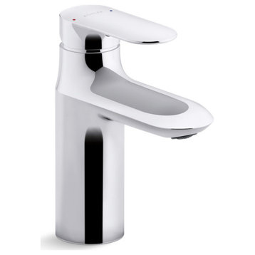 Kohler K-98827-4 Kumin 1.2 GPM 1 Hole Bathroom Faucet - - Polished Chrome