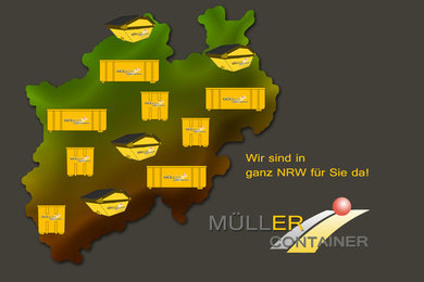 Müller-Container- Ihr Containerdienst, Entsorger und Baustofflieferer in NRW