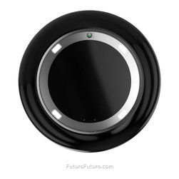 30&Prime; Orbit Black Island Range Hood - Range Hoods And Vents