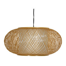 Honey Kata Japanese Ceiling Lantern